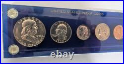 1956 US Proof Coin Set Blue Plastic Holder BU Nice Coins 1956 US Proof Coin Set Blue Plastic Holder BU Nice Coins
