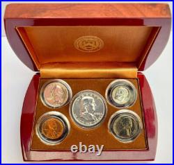 1957 Proof Set In Official U. S. Mint Display Silver Uncirculated Birthyear Coins