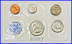 1957 United States Mint 5 Coin Proof Set In OGP 90% SILVER SEALED TIME CAPSULE