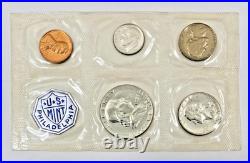 1957 United States Mint 5 Coin Proof Set OGP & COA 90% SILVER SEALED & COMPLETE