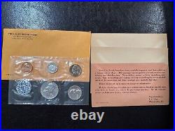 1958-1964 Lot of SEVEN (7) US Mint Proof Sets in Cello Flat Pack 90% Silver