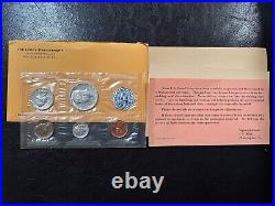 1958-1964 Lot of SEVEN (7) US Mint Proof Sets in Cello Flat Pack 90% Silver