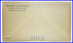 1958 US Mint Silver Proof Set Original Flat Pack Envelope SEALED & UNOPENED #5