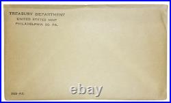 1958 US Mint Silver Proof Set Original Flat Pack Envelope SEALED & UNOPENED #7