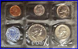 1959-1963 Lot of FIVE (5) US Mint Proof Sets in Cello Flat Pack 90% Silver 1959-1963 Lot of FIVE (5) US Mint Proof Sets in Cello Flat Pack 90% Silver
