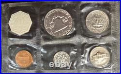 1959-1963 Lot of FIVE (5) US Mint Proof Sets in Cello Flat Pack 90% Silver 1959-1963 Lot of FIVE (5) US Mint Proof Sets in Cello Flat Pack 90% Silver