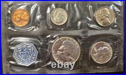1959-1963 Lot of FIVE (5) US Mint Proof Sets in Cello Flat Pack 90% Silver 1959-1963 Lot of FIVE (5) US Mint Proof Sets in Cello Flat Pack 90% Silver