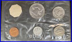1959-1963 Lot of FIVE (5) US Mint Proof Sets in Cello Flat Pack 90% Silver 1959-1963 Lot of FIVE (5) US Mint Proof Sets in Cello Flat Pack 90% Silver