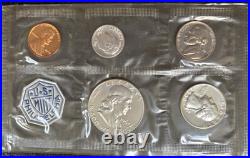 1959-1963 Lot of FIVE (5) US Mint Proof Sets in Cello Flat Pack 90% Silver 1959-1963 Lot of FIVE (5) US Mint Proof Sets in Cello Flat Pack 90% Silver