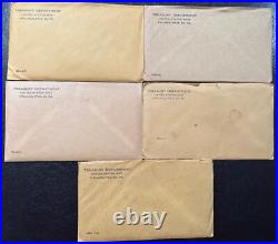 1959-1963 Lot of FIVE (5) US Mint Proof Sets in Cello Flat Pack 90% Silver 1959-1963 Lot of FIVE (5) US Mint Proof Sets in Cello Flat Pack 90% Silver