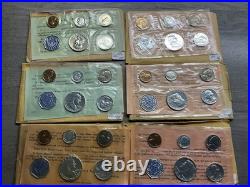 1959-1964 US Mint Silver Proof Sets (Lot of 6) withOGP & Cello Sealed 071626 09rrc