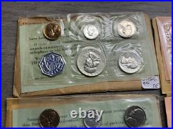 1959-1964 US Mint Silver Proof Sets (Lot of 6) withOGP & Cello Sealed 071626 09rrc