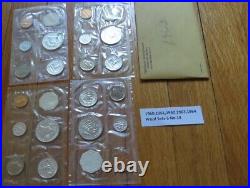 1960 1961 1962 1963 1964 Proof Set Silver Flat Pack U. S. Mint 5 Silver Sets # 19