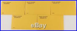 1960-1961-1962-1963-1964 U. S. Mint Proof Sets with Envelope