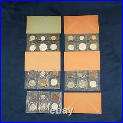 1960, 1961, 1962, 1963 & 1964 US Mint Silver Proof Sets in OGP Free Ship USA