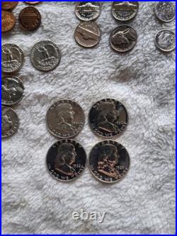 1960,1961,1962,1963 Proof Set Run. 20 Coins. 1960 SET DDR-008 FRANKLIN READ