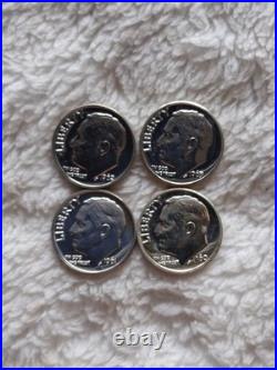 1960,1961,1962,1963 Proof Set Run. 20 Coins. 1960 SET DDR-008 FRANKLIN READ