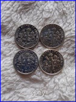 1960,1961,1962,1963 Proof Set Run. 20 Coins. 1960 SET DDR-008 FRANKLIN READ