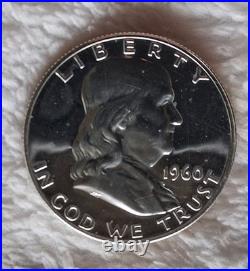 1960,1961,1962,1963 Proof Set Run. 20 Coins. 1960 SET DDR-008 FRANKLIN READ