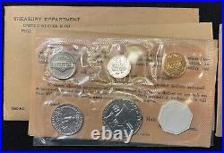 1960 1961 1962 US Mint Proof Sets PLUS Silver Certificates $2 Bill World Coins