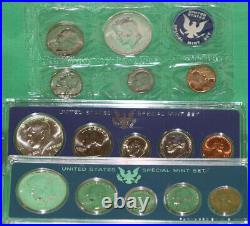 1960 1969 TEN Annual United States Mint Proof Sets 50 Coins Lot of 10 Sets