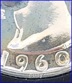 1960 Proof set, Quarter is DDR FS-801, Dime is DDO