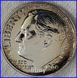 1960 Proof set, Quarter is DDR FS-801, Dime is DDO