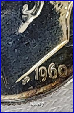 1960 Proof set, Quarter is DDR FS-801, Dime is DDO