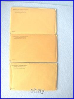 1961, 1962, & 1963 Silver Proof Coin Set Sealed Original Envelope Flat Pack