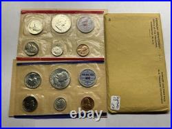 1961 P&D Uncirculated Silver US Mint Set with10 Coins 102926 13ek