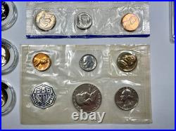 1961 Proof Set + 1959 & 1960 Philadelphia Mint Set JFK Franklin Silver Blowout 1961 Proof Set + 1959 & 1960 Philadelphia Mint Set JFK Franklin Silver Blowout