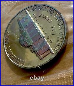 1962 US Mint Proof Set 90% Silver Original Envelope (MONSTER TONED 5¢) LOT Z 156