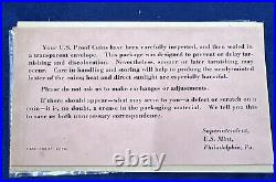 1962 US Mint Proof Set 90% Silver Original Envelope (MONSTER TONED 5¢) LOT Z 156