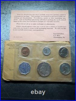 1962 US Mint Silver Proof Set In Cello With OGP. Monster Tone? RARE GEM