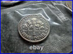 1962 US Mint Silver Proof Set In Cello With OGP. Monster Tone? RARE GEM