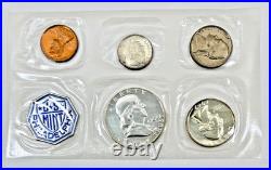 1962 United States Mint 5 Coin Proof Set OGP 90% SILVER SEALED TIME CAPSULE