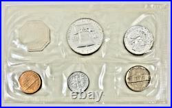 1962 United States Mint 5 Coin Proof Set OGP & COA 90% SILVER SEALED & COMPLETE