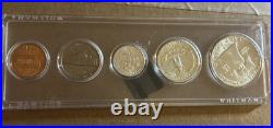 1962 Whitman Proof Set Silver Coins In Holder