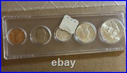 1962 Whitman Proof Set Silver Coins In Holder