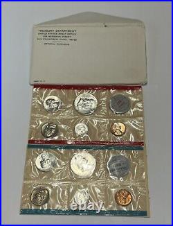 1963 & 1964 U. S. Philadelphia & Denver Uncirculated Coin Sets 21 Sets Total