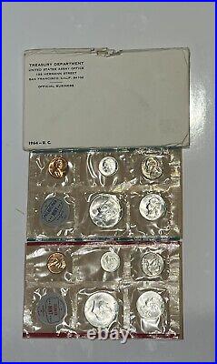 1963 & 1964 U. S. Philadelphia & Denver Uncirculated Coin Sets 21 Sets Total