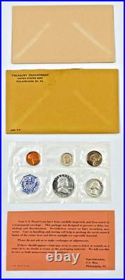 1963 United States Mint 5 Coin Proof Set OGP & COA 90% SILVER SEALED COMPLETE