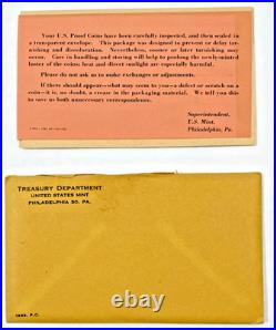 1963 United States Mint 5 Coin Proof Set OGP & COA 90% SILVER SEALED COMPLETE