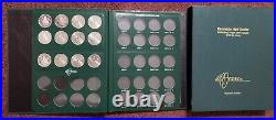 1964-2001 AND 2002-2004 KENNEDY SET With Silver PROOFS PLUS 2 ALBUMS INT. SHIELD