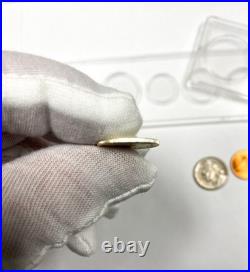 1964 Silver Proof Set US Mint 90% Silver 5 Coins Half Quarter Dime + In Holder