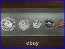 1964 US Mint Proof Set/ Accented Hair Variety Kennedy Cameo