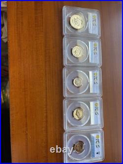 1964 Us Mint Set Slab PCGS PR 67 PR 68 Red Penny Silver Set 1964 Us Mint Set Slab PCGS PR 67 PR 68 Red Penny Silver Set