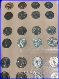 1965 to 1998 Washington Complete BU and silver and clad proof set. Lovely
