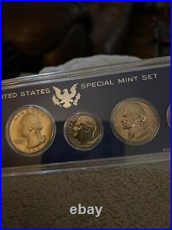 1966 SMS Special Mint Set Uncirculated Double Struck Quarters One With Box Only