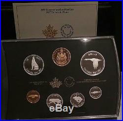 1967-2017 Canada Centennial 7-Coins Pure Silver Proof Set Alex Colville Designs